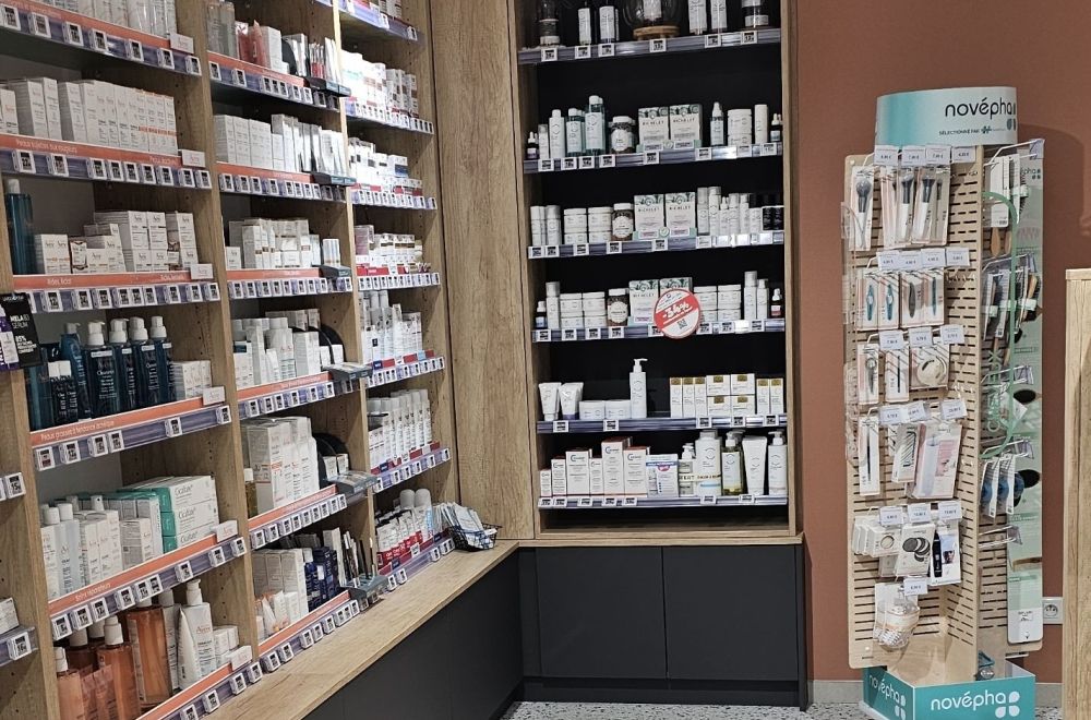 Rénovation et agrandissement d'une pharmacie